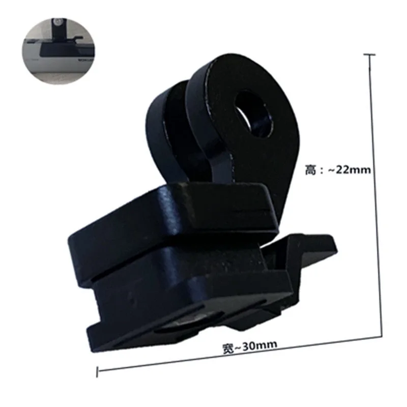 Para trek bontrager bicicleta frente lâmpada titular adaptador para bontrager ion prort pendurado para baixo farol titular adaptador acessórios