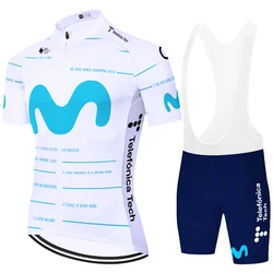 2023 Movistar cycling jersey set Abbigliamento Ciclismo Maillot Ciclismo Hombre Cycling Equipment Ciclismo Masculino de france