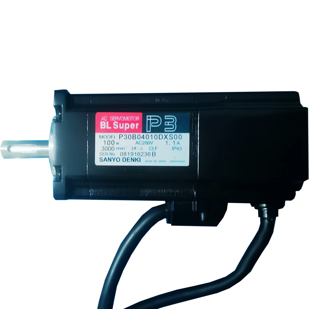 Brand New Original Spot Plc Programming Controller Servo Motor P30B04010DXS00 100% Tesed Ac Servo  Motor P30B04010DXS00