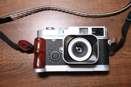 ใหม่ Ultra-Light Ebony ไม้ L ประเภทขาตั้งกล้องตัวยึดหัวฐานมือจับแบบยึดสำหรับ Leica M2 M3 M4 M6 m7 MP กล้อง