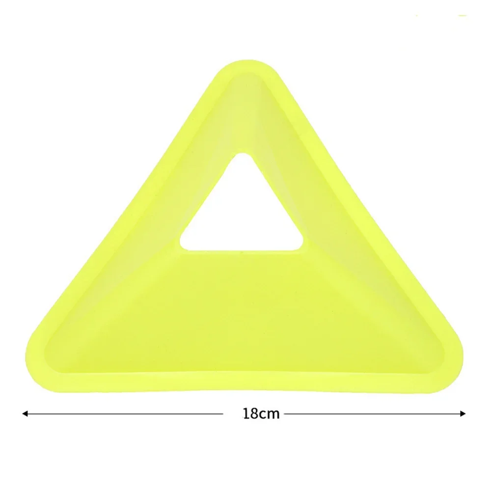 กรวยฟุตบอลพร้อมตัวยึด Mark Disk Agility Drills Cones Multi-Sport Training Space Cones สําหรับกีฬาบาสเกตบอล