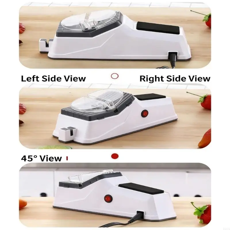 USB Blade Sharpener Automatic With Grinding Wheel Replacement For Efficient Use 