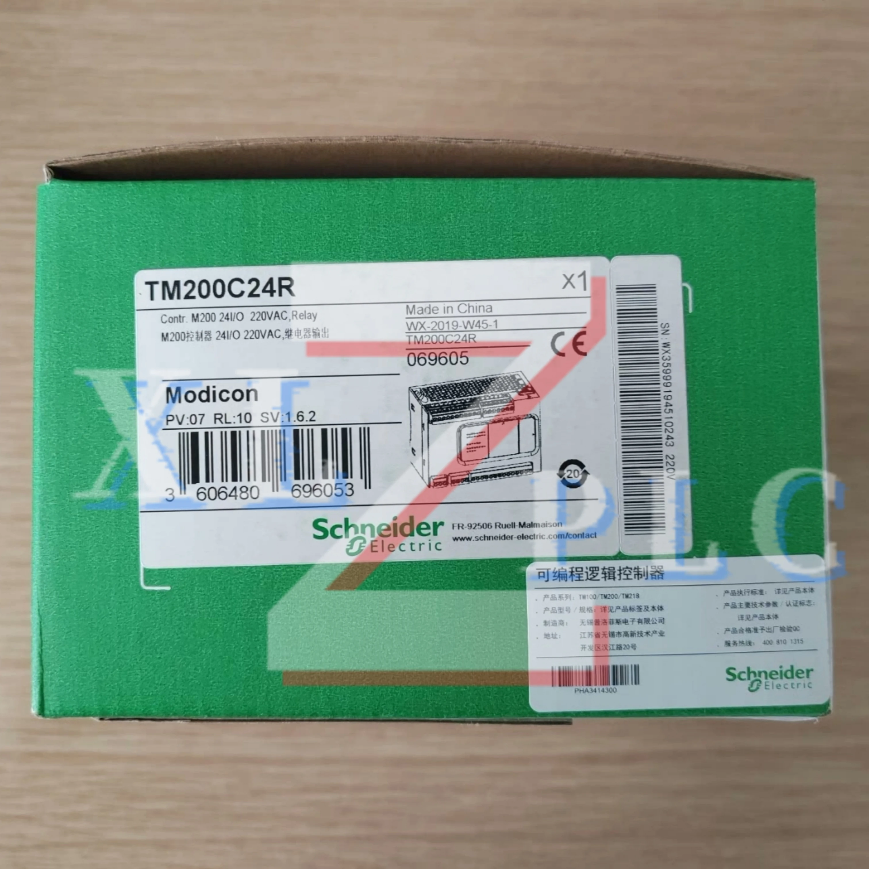 

Контроллер ПЛК new100% TM200C24R TM200C24T TM200C24U TM200C32R TM200C40R TM200C40T TM200C40U