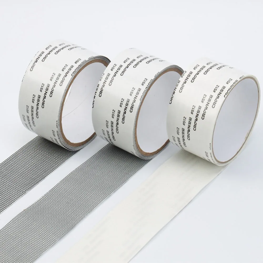 

2M Window Net Anti-mosquito Mesh Screen Repair Tape Repair Broken Hole Window Waterproof Patch Net Self-adhesive Mesh Tape Tools