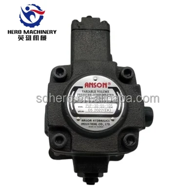 Original ANSON Vane Pump PVF-30-55-11S Hydraulic Variable Vane Pump with Motor Factory Price