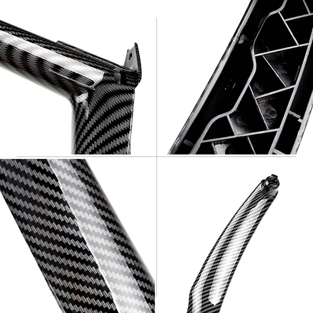 

AMEXIAOXU 4 шт. накладки на панель управления стеклоподъемниками и ручки дверей для BMW E70 E71 E72 X5 X6 2007-2014, карбон