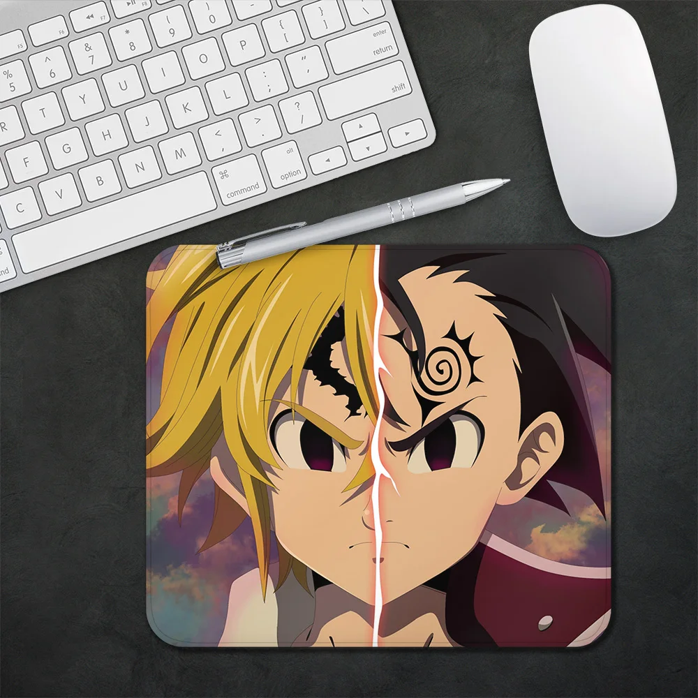 Cute Anime Seven Deadly Sins Meliodas Gaming Mouse Pad Mousepad For PC Gamer Desktop Decoration Office Mouse Mat Deskmat Rug