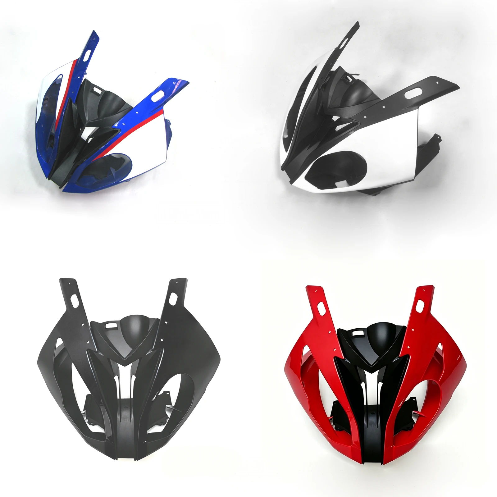 Front Nose Upper Cowl Fairing For BMW S1000RR 2015 2016 2017 2018 Left Right Side Cover Middle Bodywork Customize