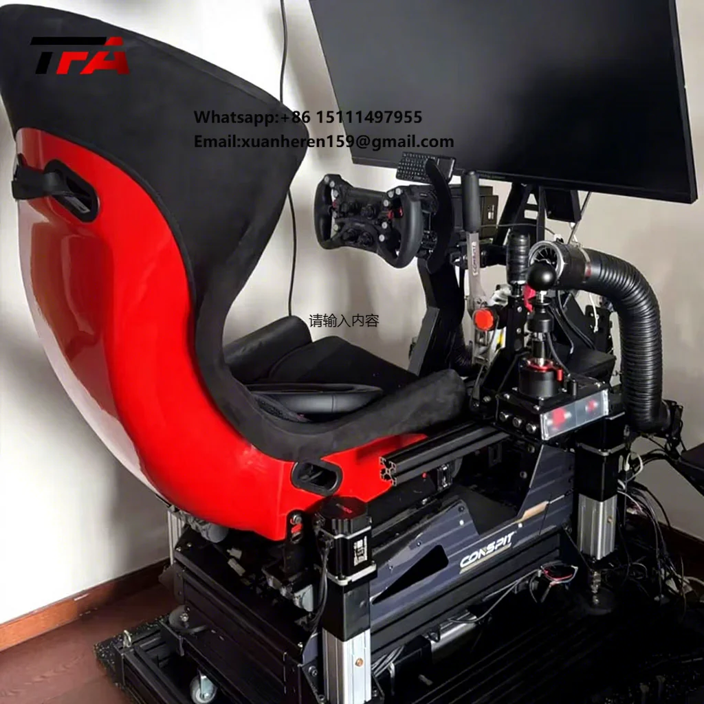 4axis G-force Racing Kit Motion Platform Car Driving Simulator for Virtual Reality Game Simulator Equipment Amusement Parks