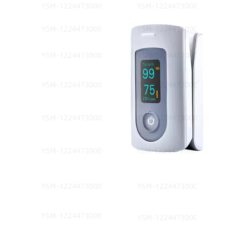 Finger Clip Oximeter Household Oxygen Saturation Detection Pulse Heart Rate Monitor