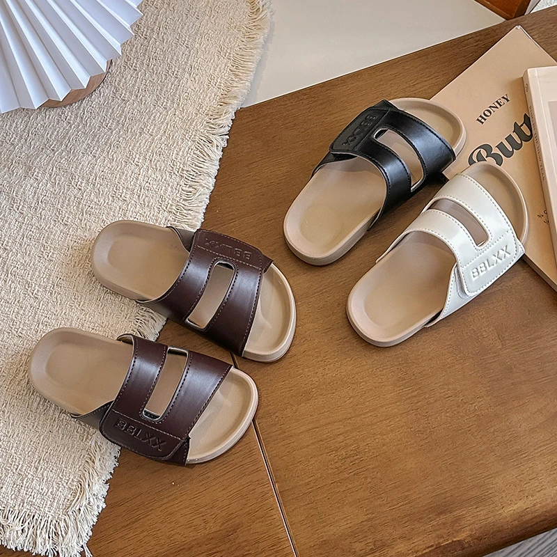 Children Casual Slippers Fashion Soft Bottom Anti-slippery Open-toe Kids Summer Beach Shoes Boys Girls Fashion Slippers