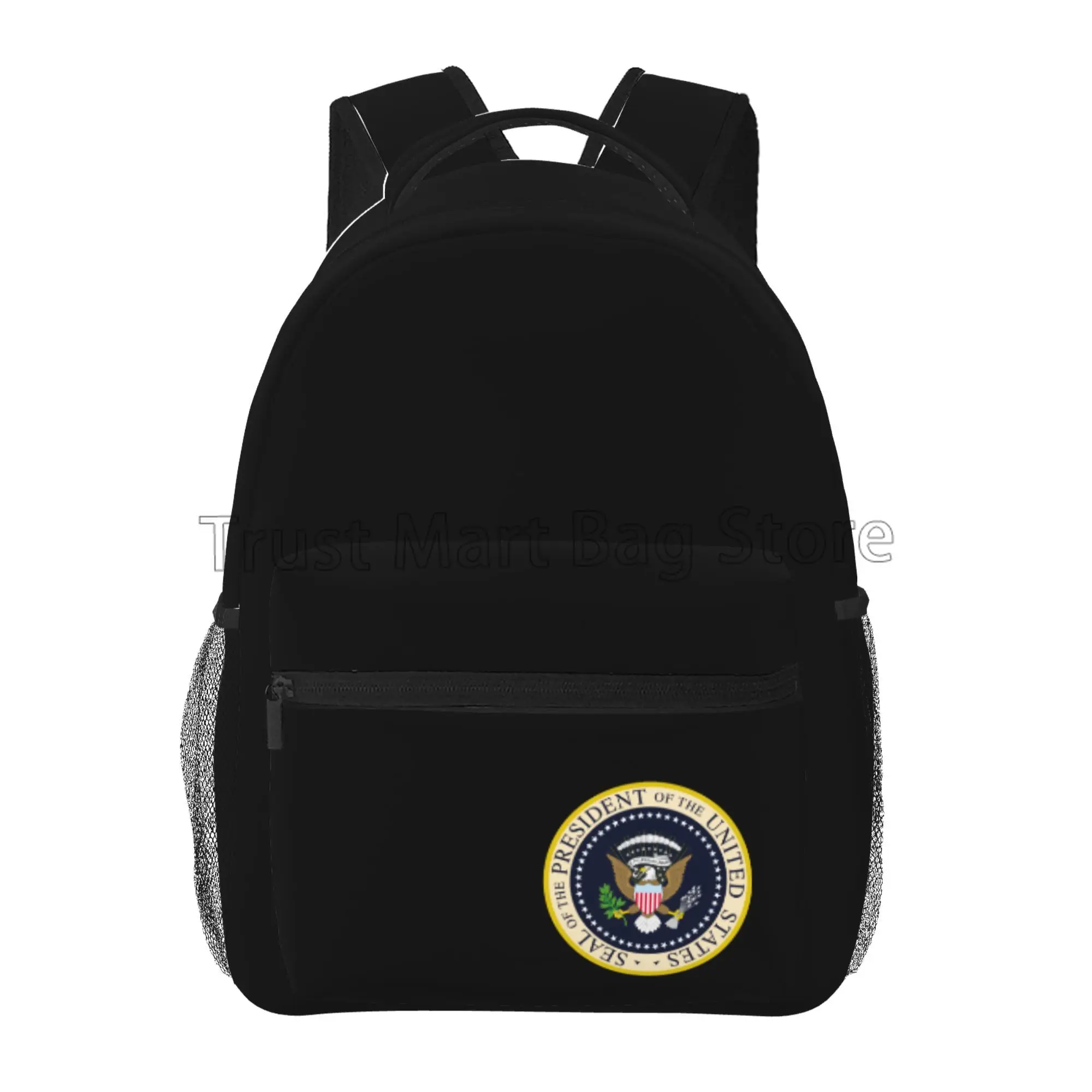 Seal of The President of The United States Backpacks Laptop School Book Bag for Adults Teens Travel Hiking Camping Daypack