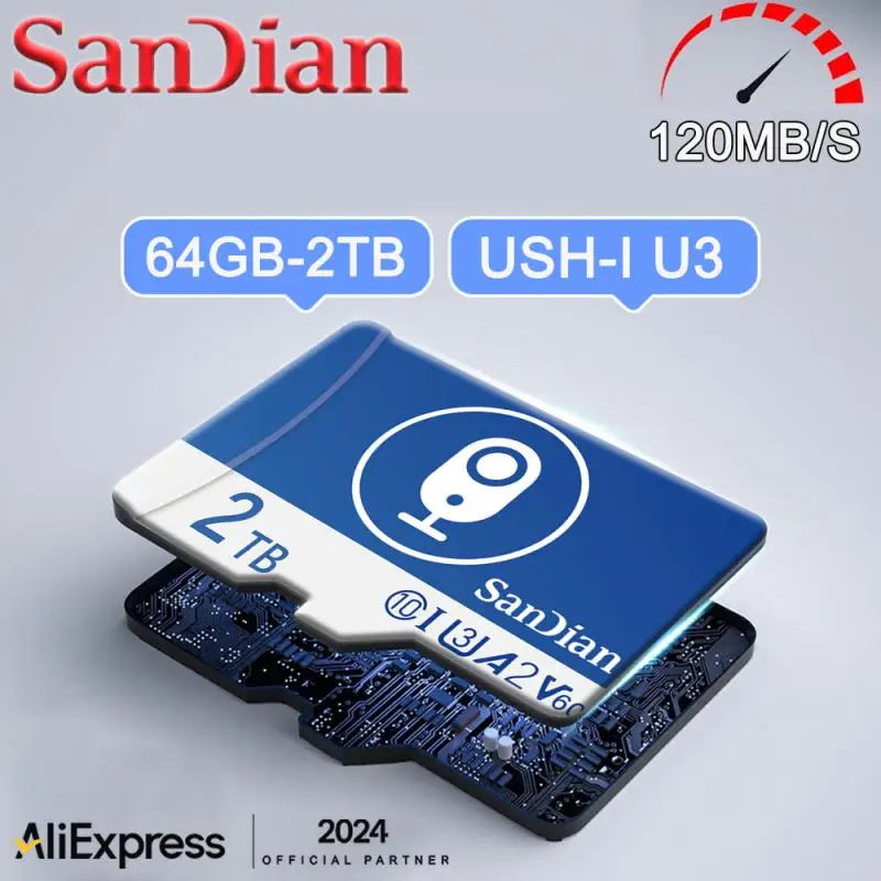 Memory Card 2TB 1TB A2 Class 10 Mini SD Card 512GB 256GB TF Flash Card 128GB For Nintendo Switch Car Device Monitor