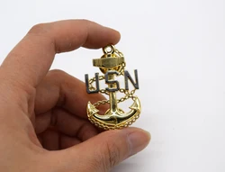 US United States Navy USN Officer Lapel Hat Pin Badge