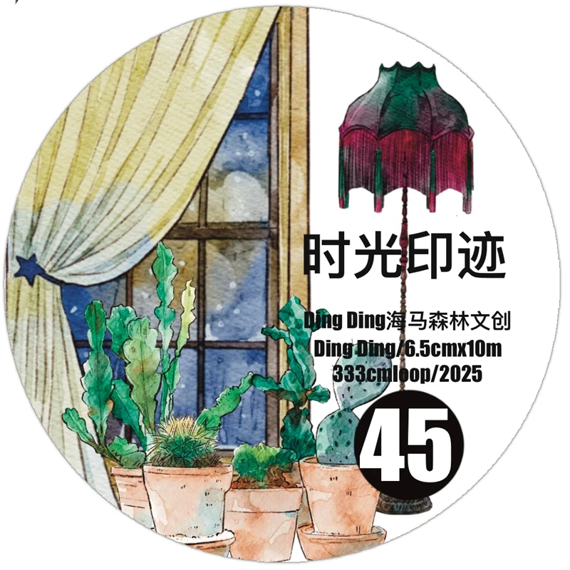 �y�Z�[�����zDingDing ���B���e�[�W�^�C���̍��� No.45 �a�� PET �e�[�v �J�[�h�쐬 DIY �X�N���b�v�u�b�L���O �v���������X�e�b�J�[�p