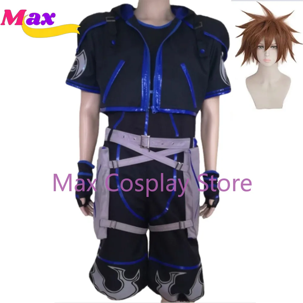 Max Ainclu High Quality  Anti Sora Adult Men Cosplay Costume Anime Clothes Customized size