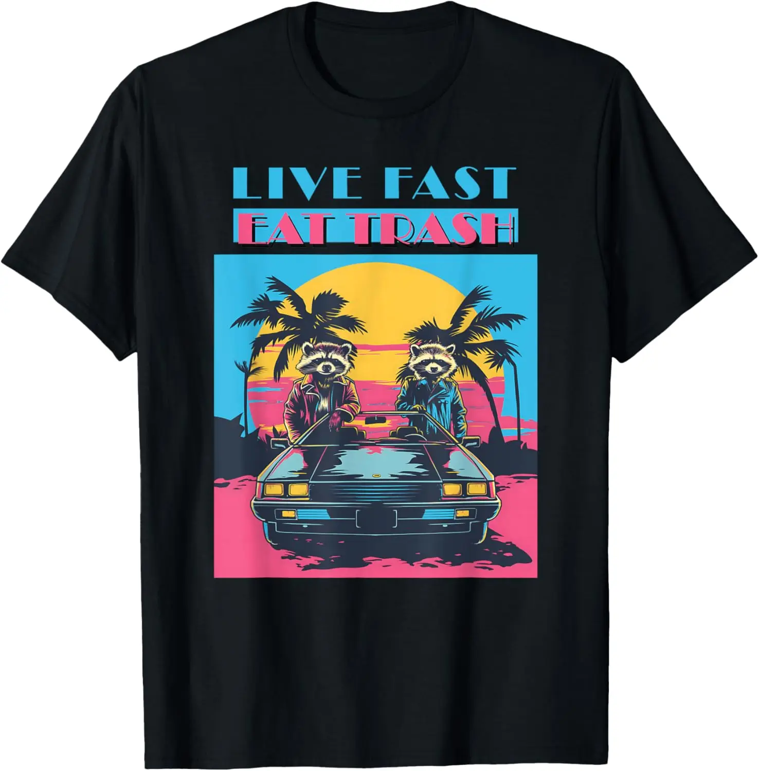 

Письменный мусор Live Fast Eat Смешной енокон