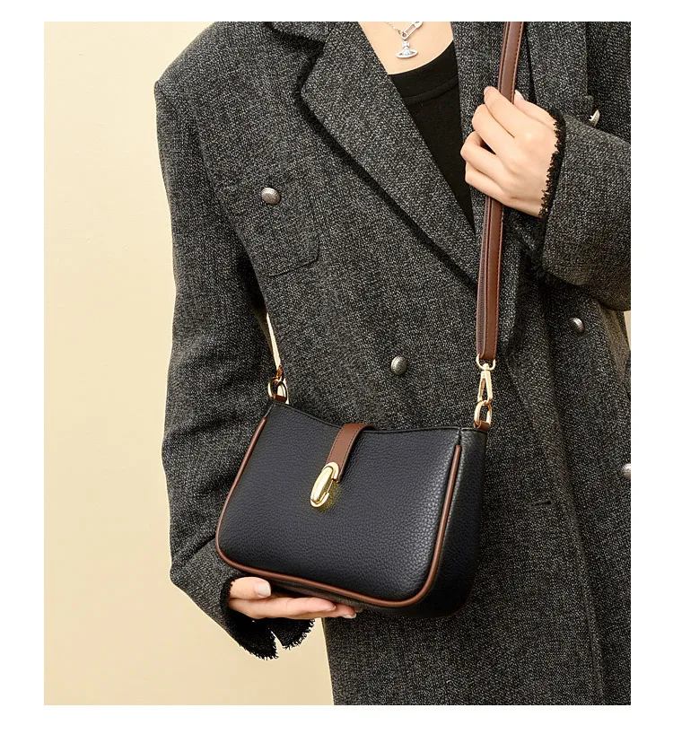 

Fashionable New Women's Handbag Retro Autumn/winter Shoulder Bag Trend Leisure Multi-Functional Large Capacity Crossbody Bag
