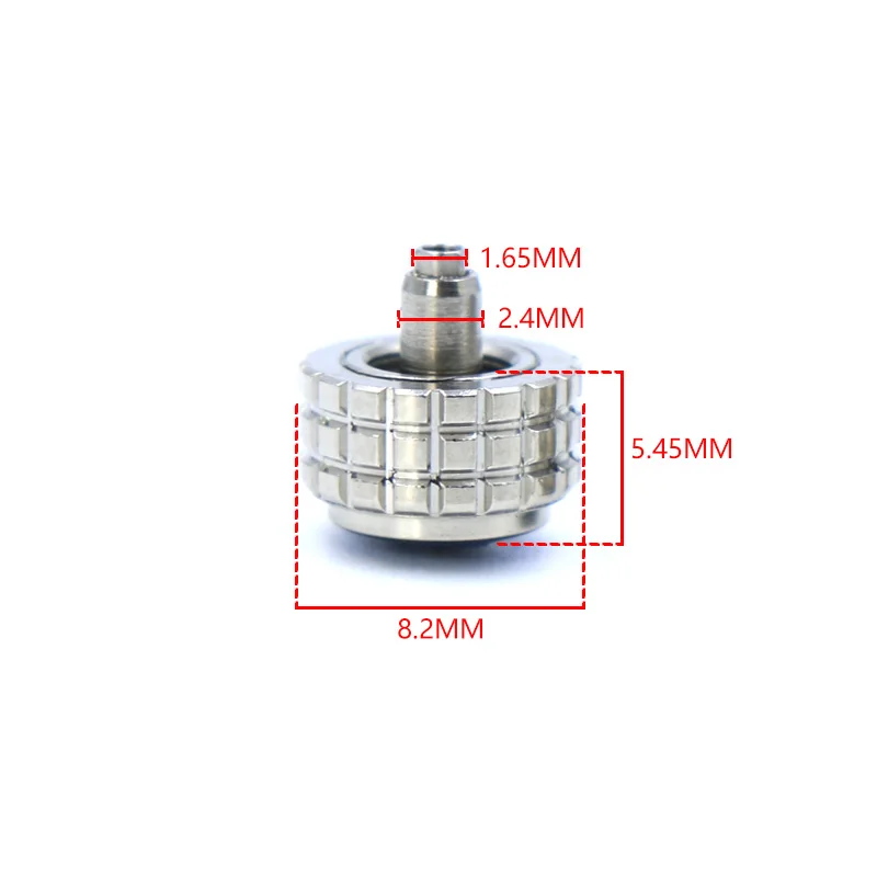 For Breitling E1338310 8.2*5.45 (head) Watch Head Accessories  Silver Male and Female Machinery Crown Bottom Cover
