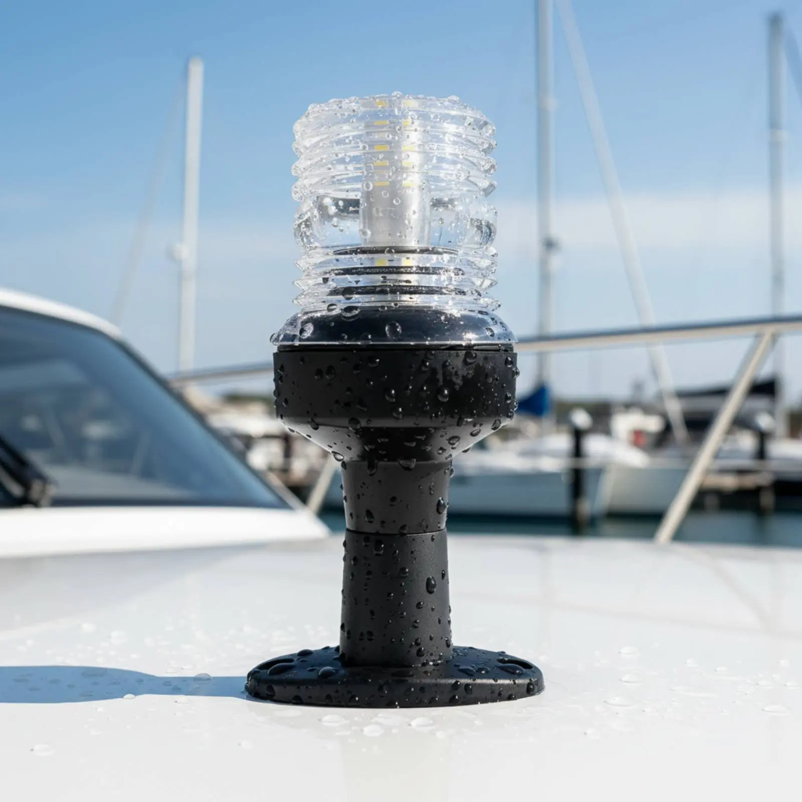 Luz LED Omnidirecional 360 °   Luz de Sinalização para Embarcações