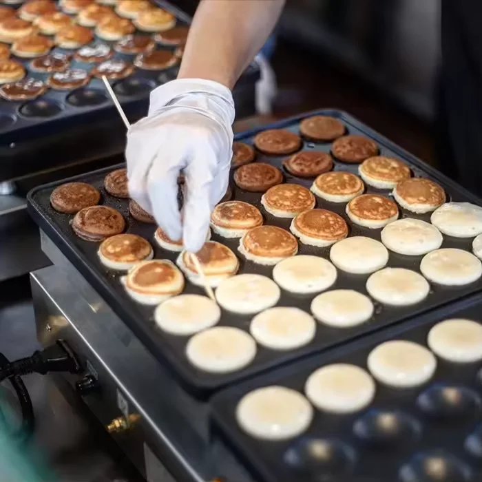 72 Holes Automatic Electric Japanese Pancake Making Machine Dorayaki Pancake Machine