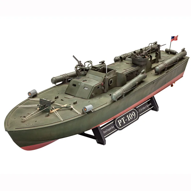 1/72 Torpedo Patrol Boat Model PT-109 Assembled Ship Model Kit 05147 Model