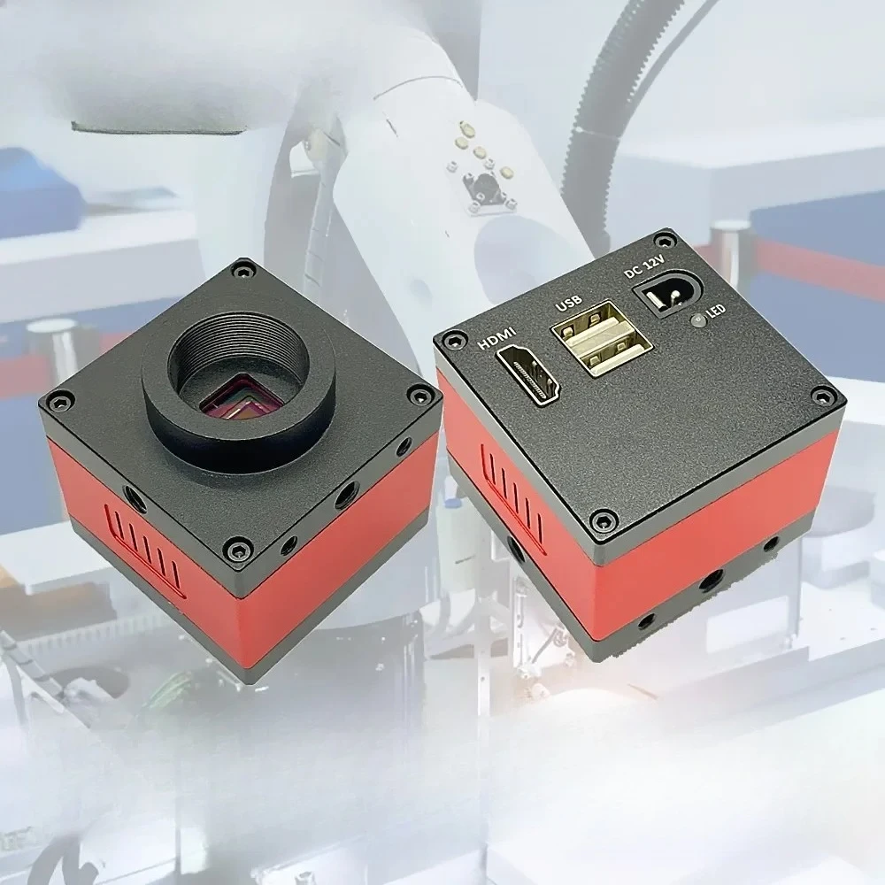 2 million 1/2 inch high definition measurement industrial camera can be plugged into U disk to take pictures
