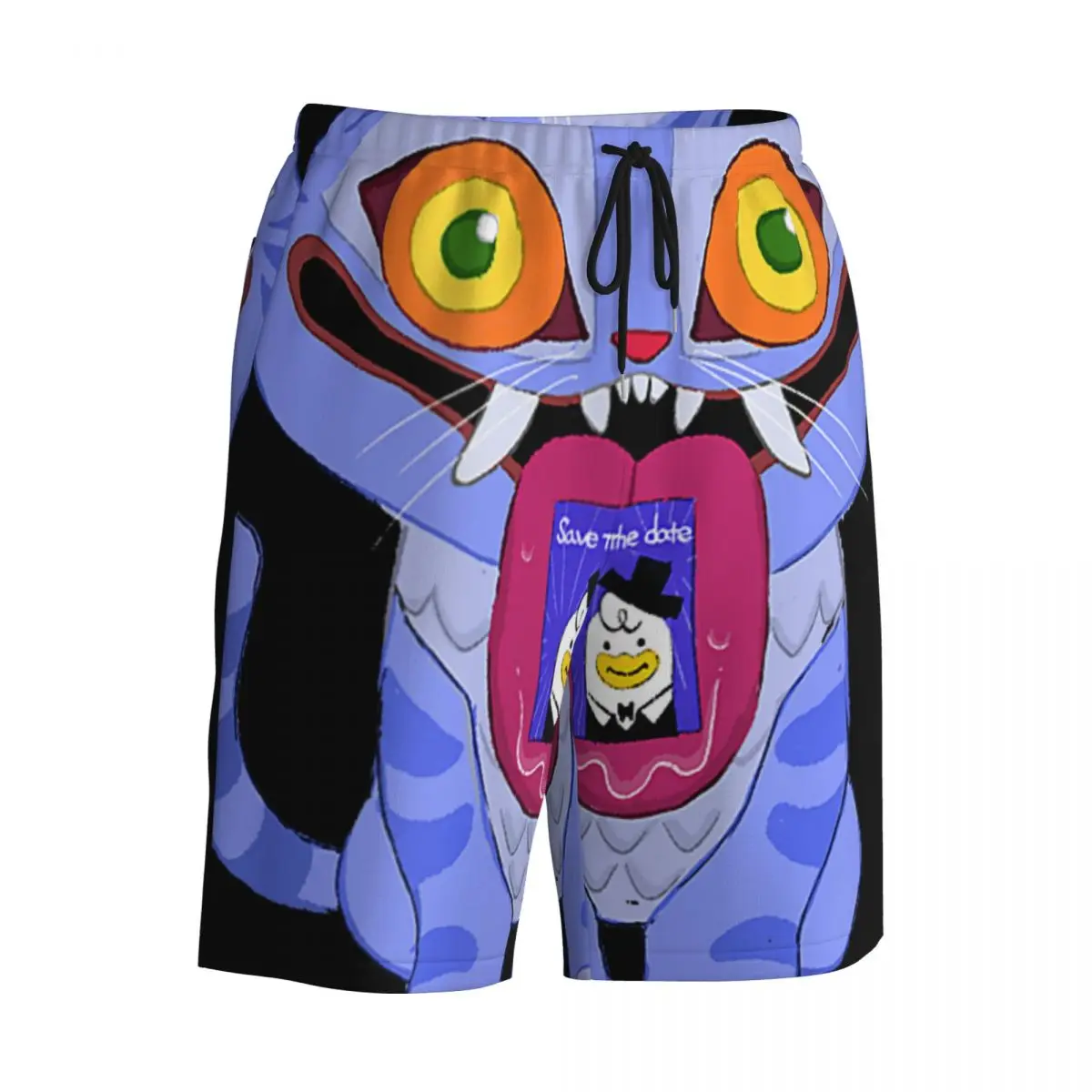 Derpy Pantaloncini da surf Huntrix con licenza ufficiale Estate Y2K Pantaloni corti da spiaggia retrò Uomo che corre Costume da bagno modello ad asciugatura rapida