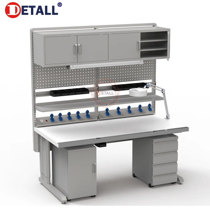 

Test Electronics Work Dental Lab Bench ESD Adjustable Lab Workstation Laboratory Table Furniture