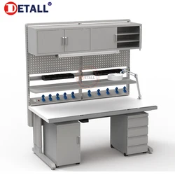 Test Electronics Work Dental Lab Bench ESD Adjustable Lab Workstation Laboratory Table Furniture