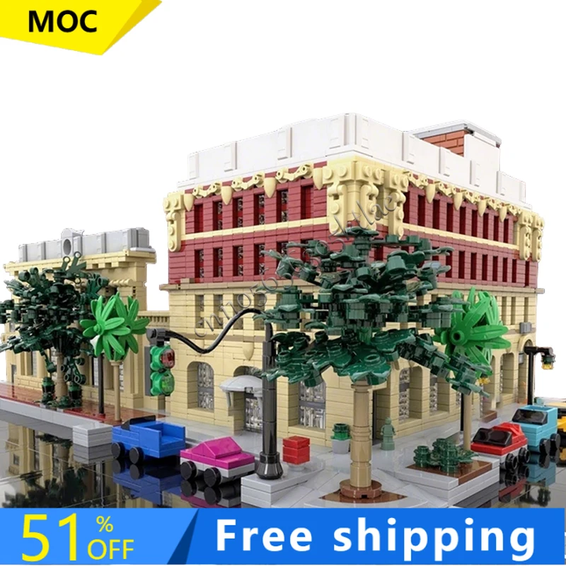 4248PCS MOC Medieval Balinge Building CornerCastle Modular Model Building Blocks Sets Education Assembly Bricks Toys Kids Gifts