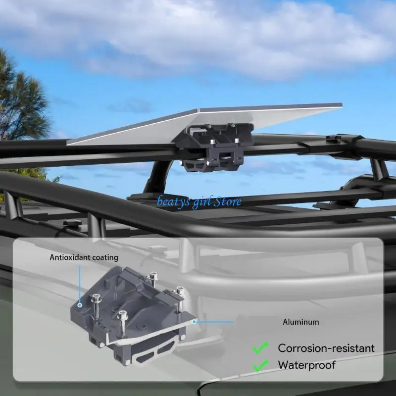 C7AB Strong Aluminum System Mounting Support Roof Rack Mount for Navigation Device
