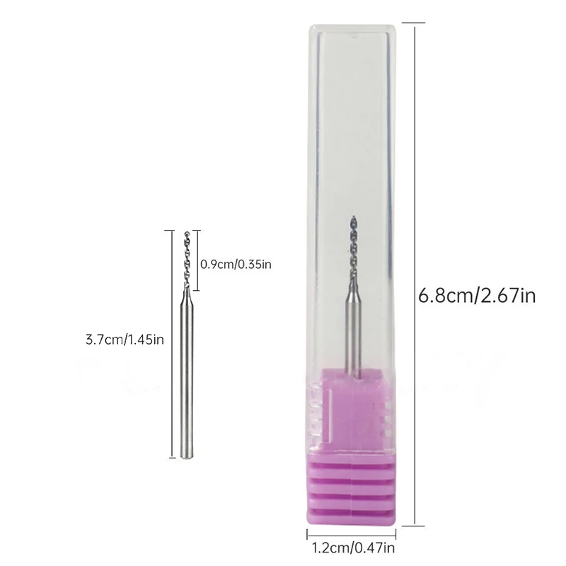 1Pcs Nail Perforation Grinding Head Tungsten Steel Nail Drill Bits Manicure Tool Nai Polishing Machine Accessories