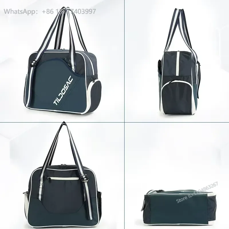 Handbag with shoe compartment waterproof bag
