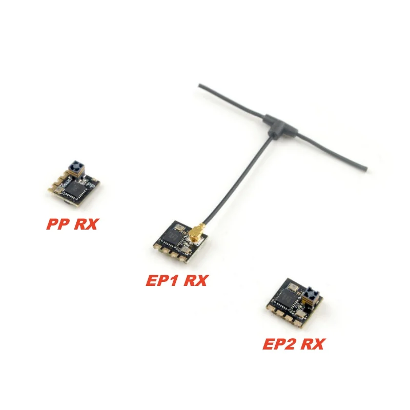 ExpressLRS ELRS 2,4G RX Nano receptor de largo alcance PP EP1 EP2 alta tasa de actualización para avión RC FPV módulo ES24TX de largo alcance