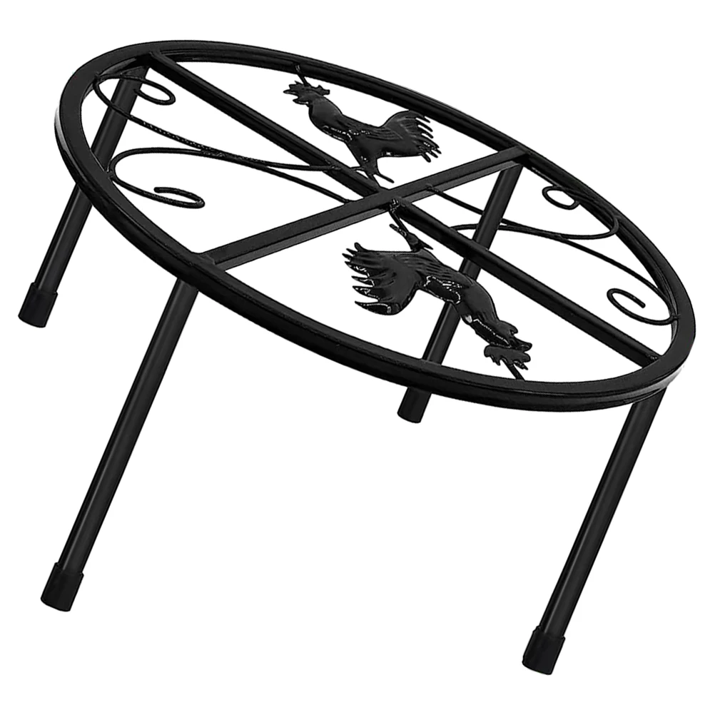 

Elevated Pet Food Rack Sturdy Iron Chicken Feeder Holder Dog Cat Bowl Stand Support Rack For Home Use Chicken Bowl Riser Pet