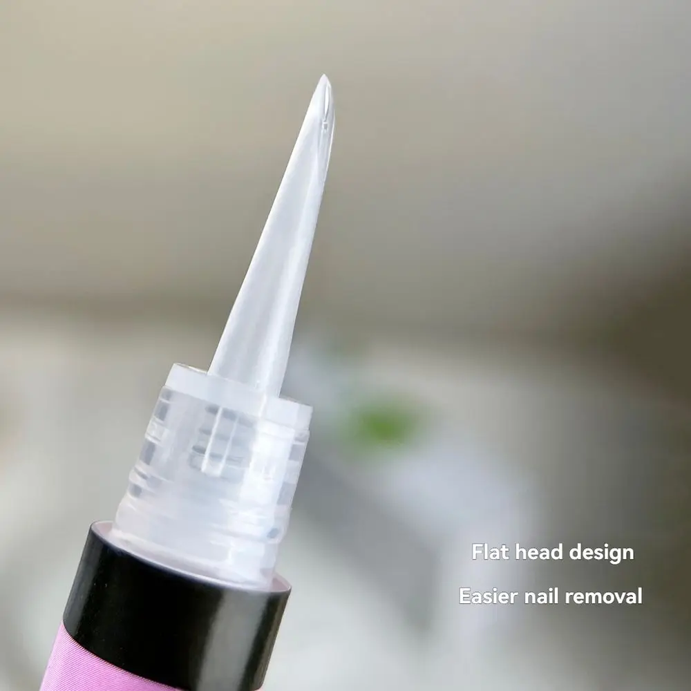 قلم مزيل طلاء الأظافر اللطيف الخالي من الكحول لإزالة الأظافر من الأكريليك/جل آمن وخالي من التلف