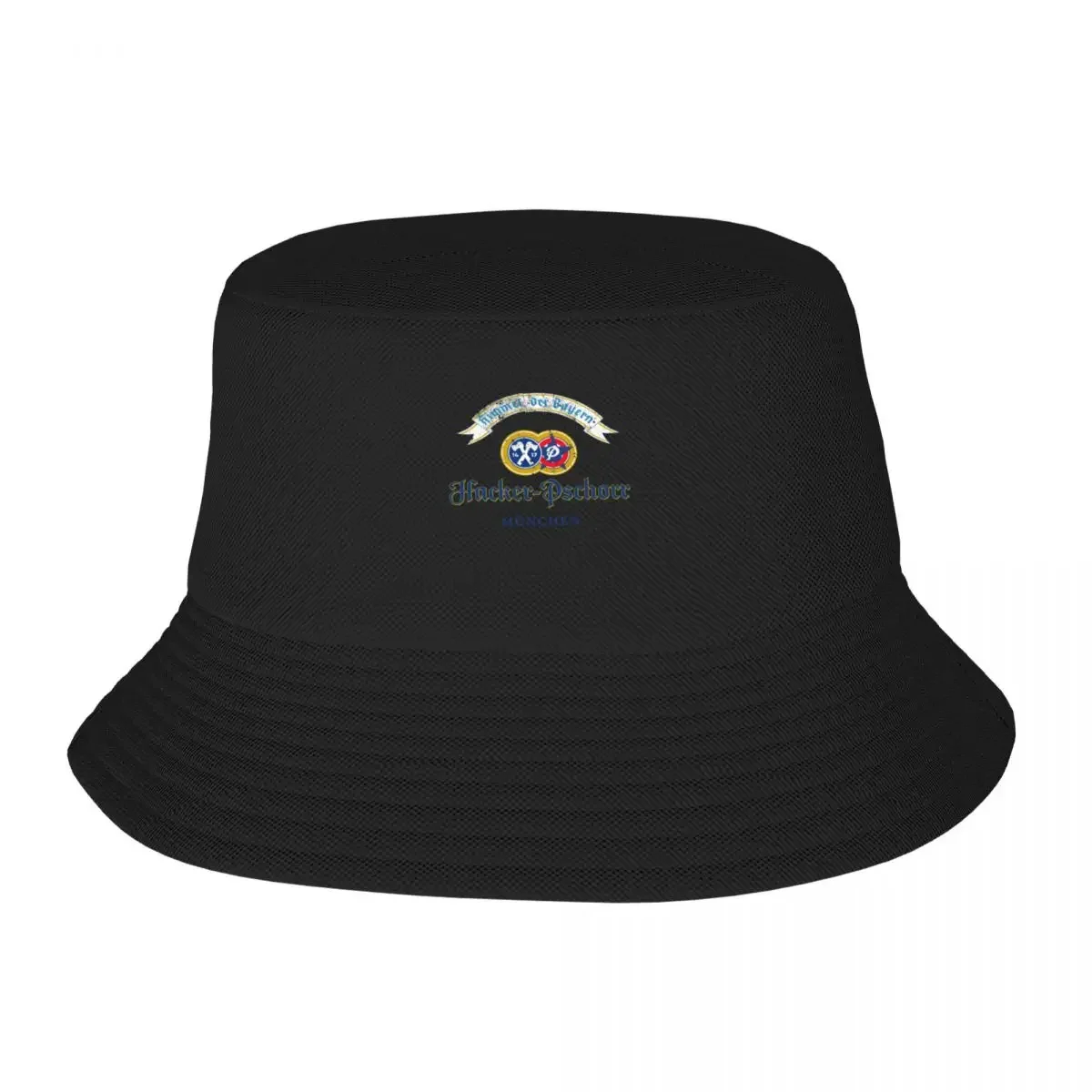 Hacker Pschorr - World Beer - Distressed Bucket Hat Uv Protection Solar Hat Rugby Luxury Cap Female Men's