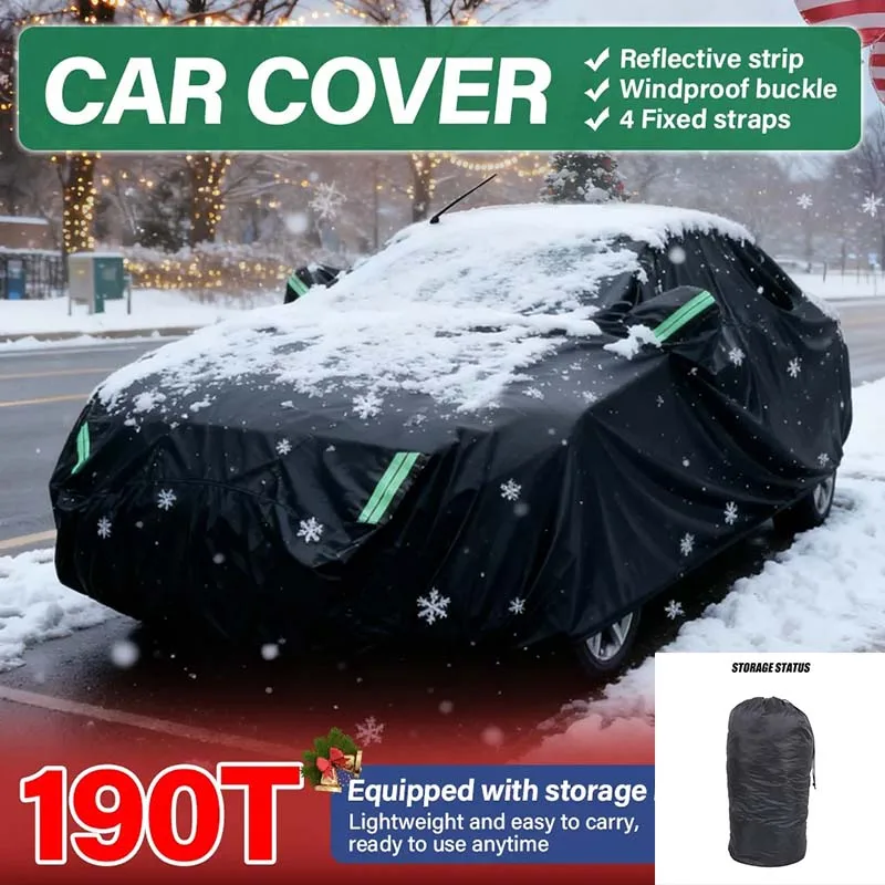 

Car Cover Winter Snow Frost Dustproof cover With reflective strips Design For BMW X5 X6 G05 G06 19-22