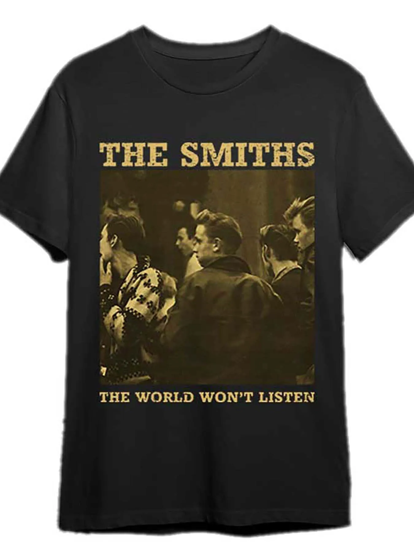 Smith Band fashion T Shirt Vintage Smith Band fashion T Shirt 335716 Men's Short Sleeve Fun Pattern fashion T Shirt Collection B