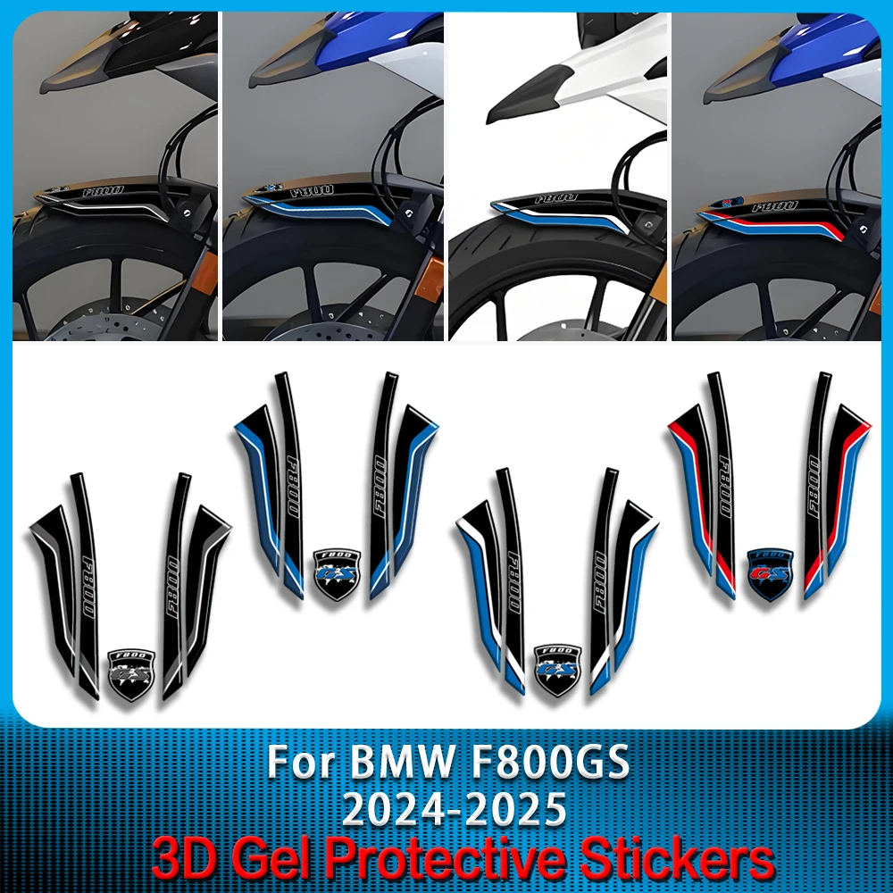 

Для BMW F800GS F 800 GS 2025 2024, 3D гелевый передний дефлектор для носа, защитная наклейка, защитная наклейка для краски