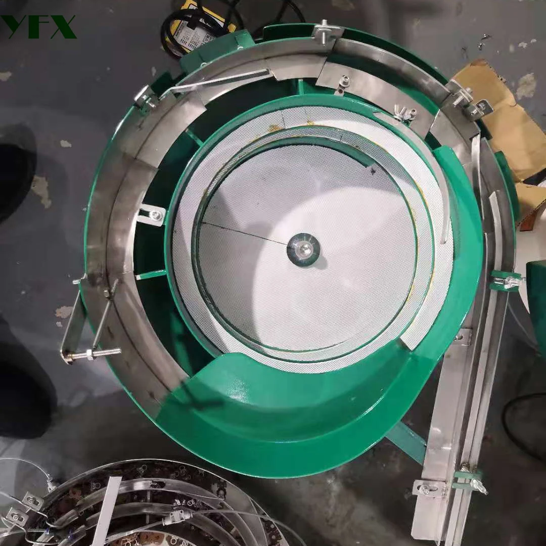 

220V Fully Automatic Vibration Plate Screening Feeding Machine 1-Year Warranty Hardware Gasket Screw Gear Industrial Equipment