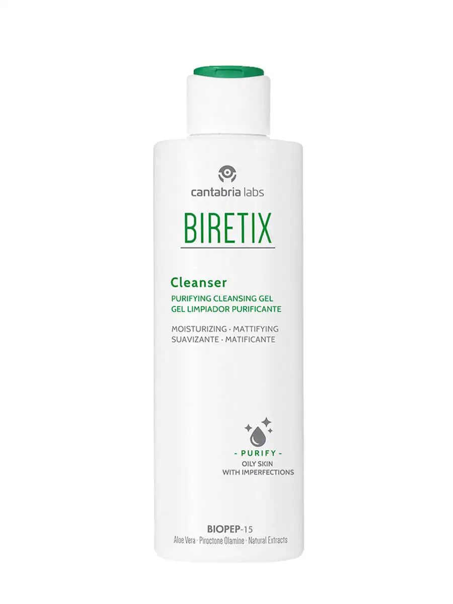 Biretix cleanser cleansing gel purifying 200 ml-cleanses and purifies oily skin or with acne tendency