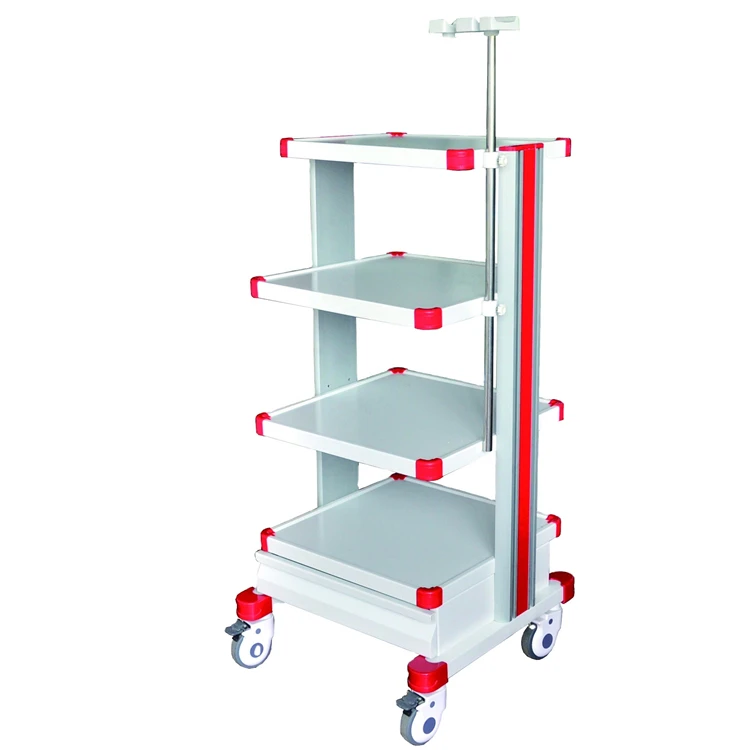 

Медицинская Мобильная металлическая тележка для использования в эндоскопической рабочей станции