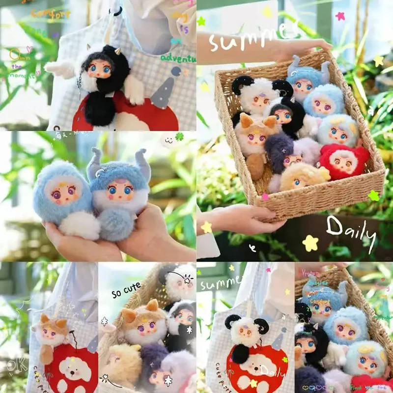 

2025 New Mm Sugar Baby Zodiac Signs Series Doll Trendy Blind Box Backpack Cartoon Pendant Decoration Toy For Surprise Gift