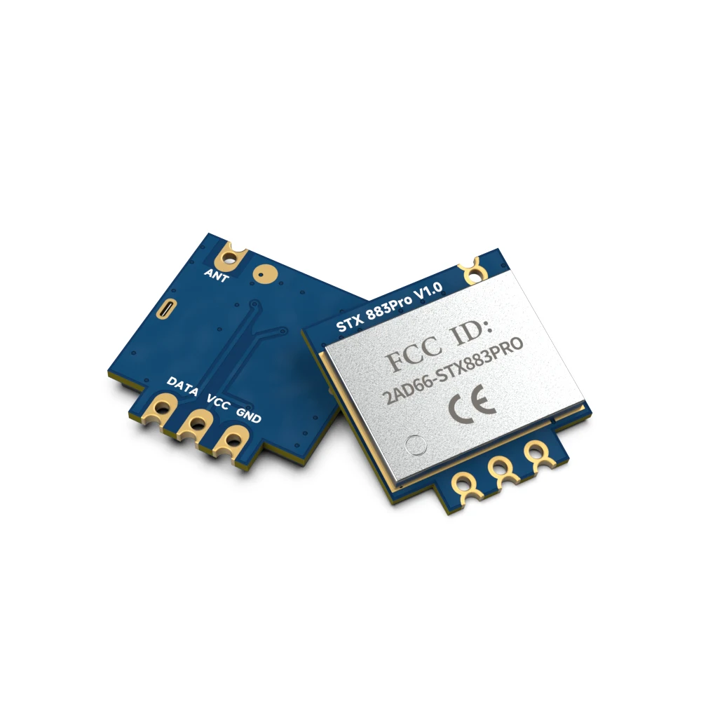 

G-NiceRF | 6PCS STX883PRO 433MHz FCC/CE Certified Low-harmonic ASK Transmitter Module For Wireless Applications