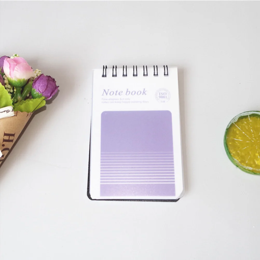 2Pcs Aesthetic Pocket Notebooks Spiral Binding Notepads Mini Note Pads for Work School notebook