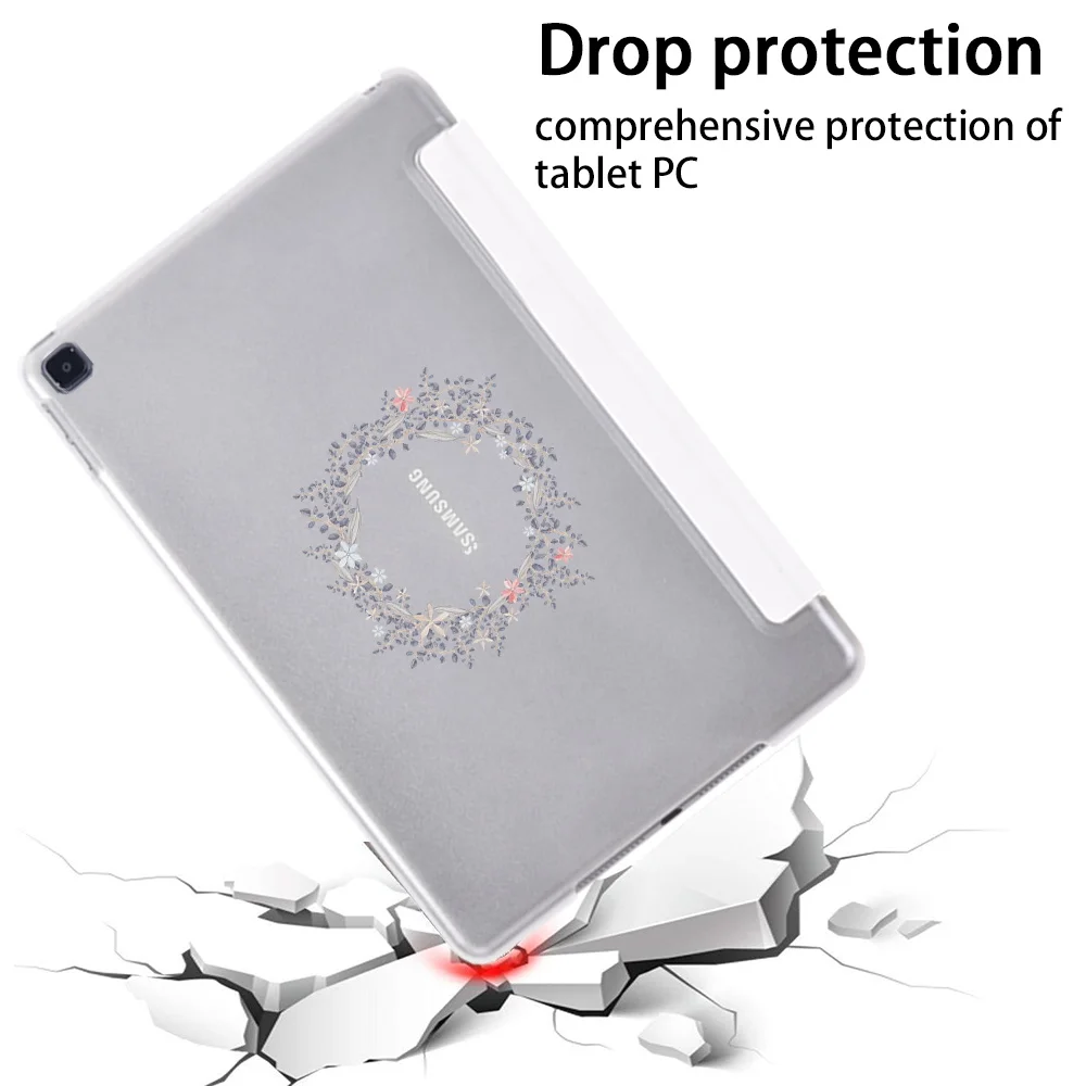 Case for Samsung Galaxy Tab A7 10.4 2020 SM-T500 SM-T505 Folio Stand Tablet Cover for Galaxy Tab A 10.1 2019 T510 T515