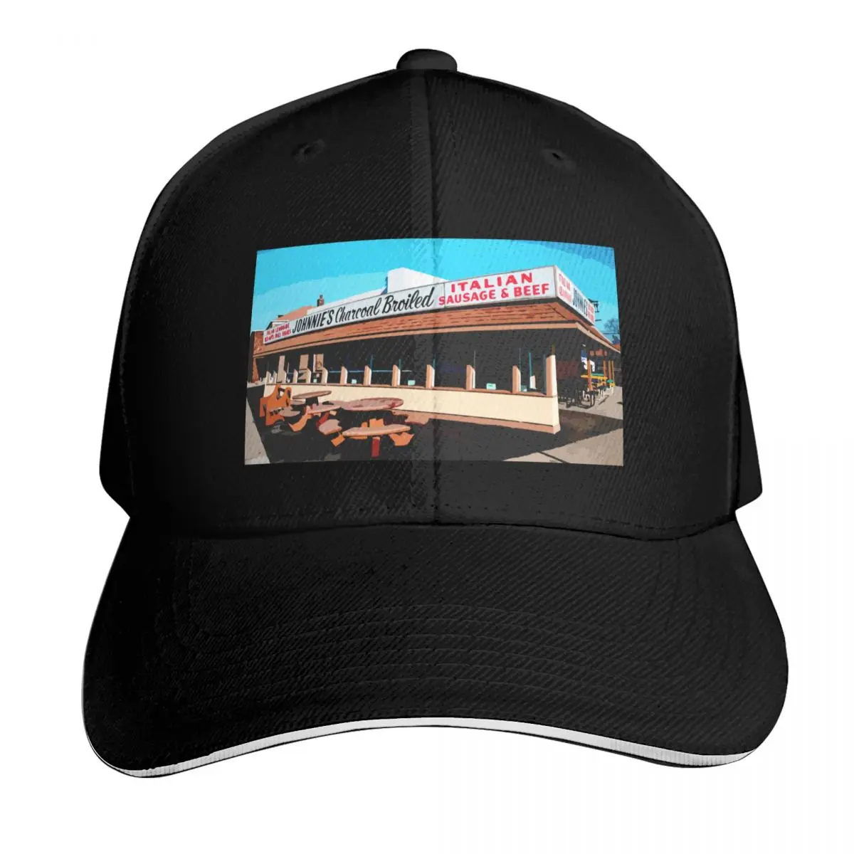 Johnnie's Beef - Elmwood Park - Chicago Food Classic Baseball Cap Men Women Casual Summer Sport Sun Cap