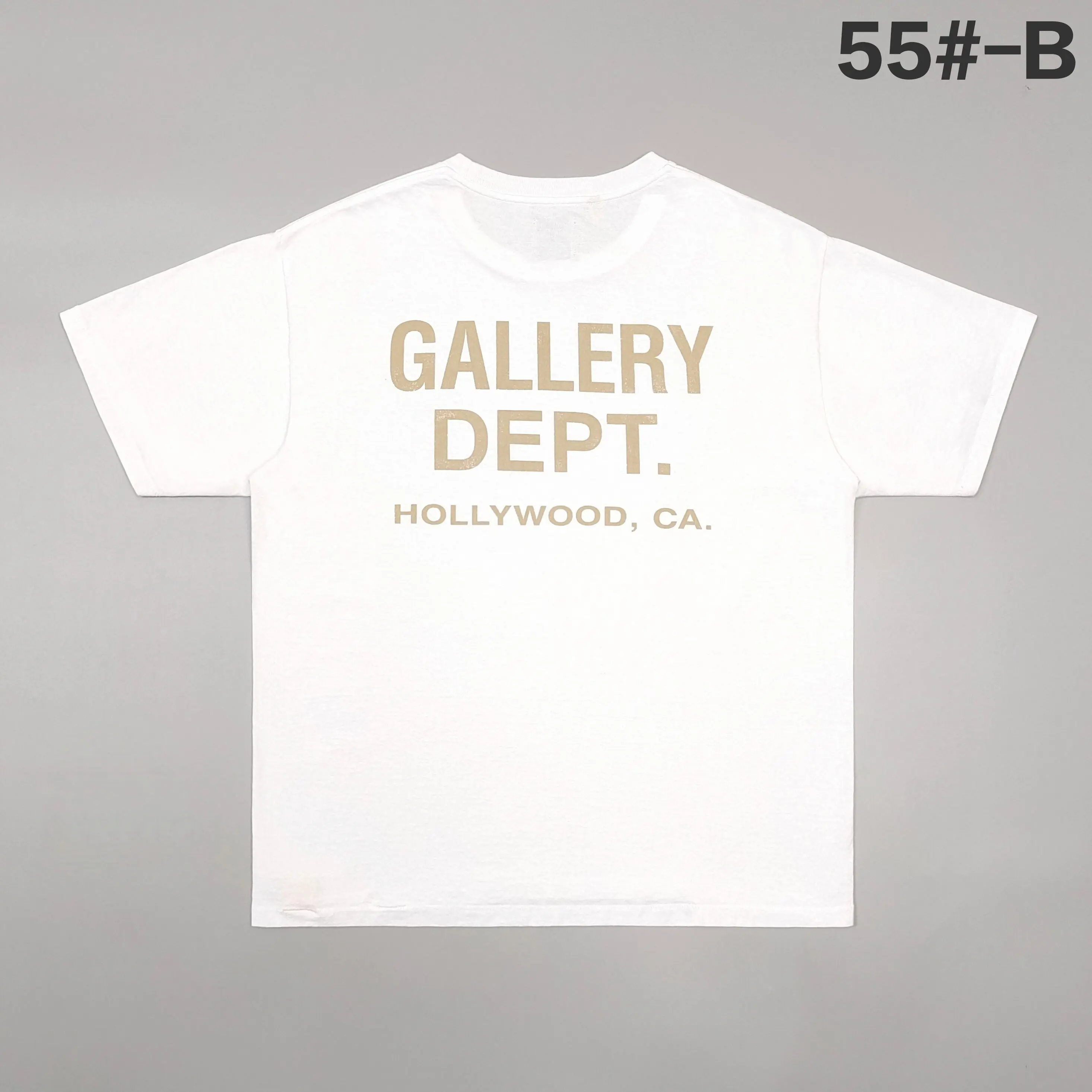 Gallery dept base letter short sleeve wash wash do old t-shirt
